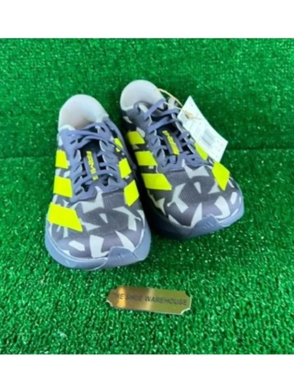Men Adidas x AMG Motorsport Adizero Evo SL Aurora Running Shoe KI7297 Size 8.5
